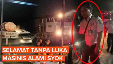 Kondisi Terkini Masinis KA Brantas, Korban Tabrak Truk di Semarang