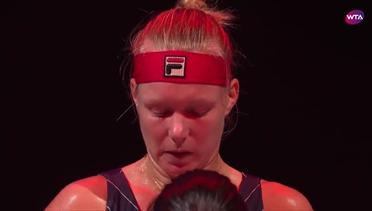 Kiki Bertens vs. Belinda Bencic - 2019 WTA Finals - WTA Highlights
