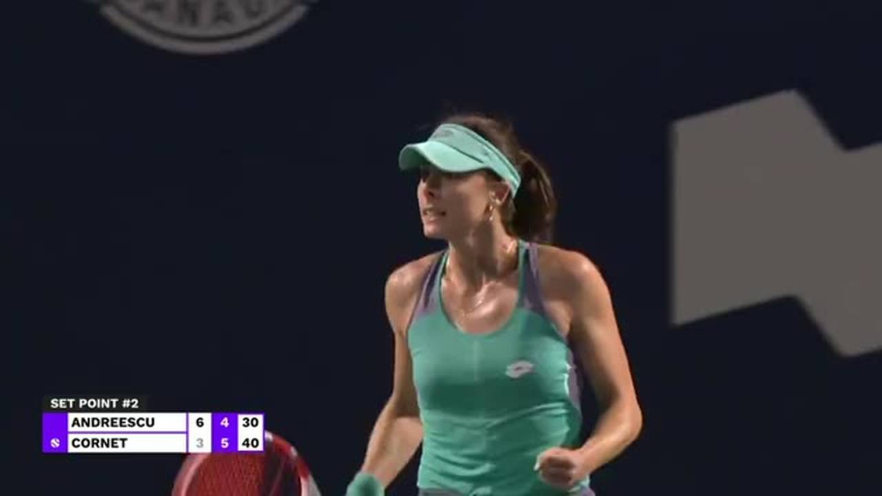 Match Highlights Bianca Andreescu vs Alize WTA National Bank