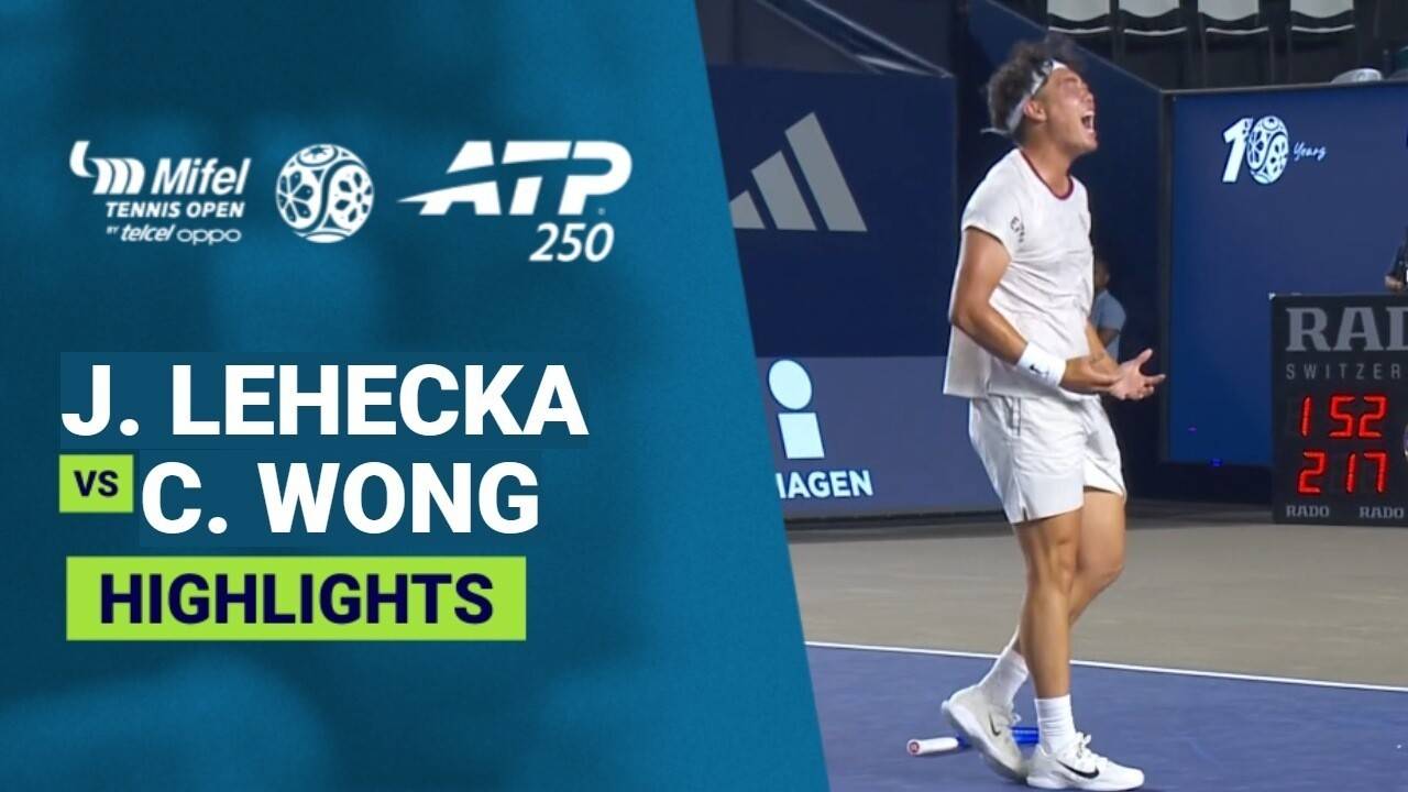 Jiri Lehecka vs Coleman Wong - Round 2 | ATP 250: Mifel Tennis Open by Telcel Oppo 2026
