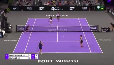 Match Highlights | Xu/Yang  vs Gauff/Pegula | WTA Finals Fort Worth 2022