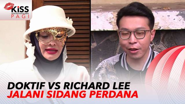 Jalani Sidang Perdana, Perseteruan Doktif vs Richard Lee Semakin Memanas | Kiss Pagi