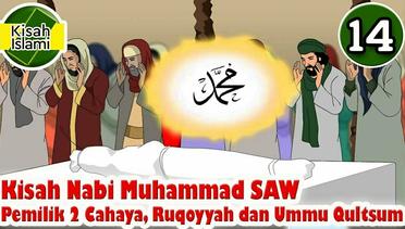 Kisah Nabi Muhammad SAW Part  14 - Pemilik Dua Cahaya, Ruqoyyah dan Ummu Qultsum | Kisah Islami Channel