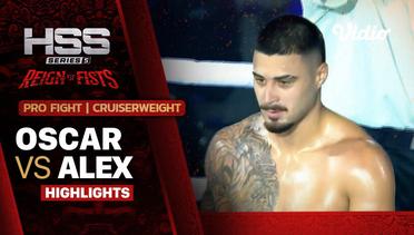 Highlights - Oscar vs Alex | Pro Fight - Cruiserweight | HSS 5