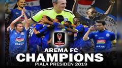 Goal Highlights - Arema FC (2) vs Persebaya Surabaya (0)  Final Piala Presiden 2019