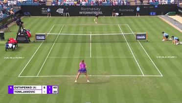 Match Highlights | Jelena Ostapenko vs Ajla Tomljanovic | WTA Rothesay International Eastbourne 2022