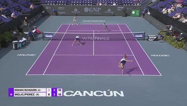 Krawczyk/Schuurs vs Melichar-Martinez/Perez - Highlights | WTA Finals Cancun 2023