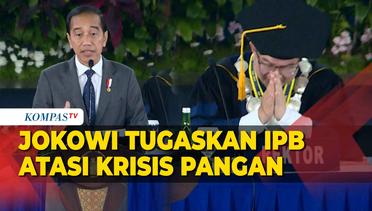 Reaksi Rektor IPB Saat Ditantang Jokowi Atasi Krisis Pangan