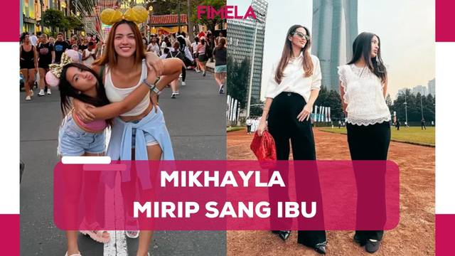 Penampilan Cantik Mikhayla Bakrie, Putri Bungsu Nia Ramadhani yang Makin Mirip Dirinya