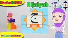 Belajar Puzzle Huruf Hijaiyah Jim bersama Diti - Kastari Animation Official