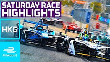 2017 HKT Hong Kong E-Prix Saturday Race Highlights - Formula E