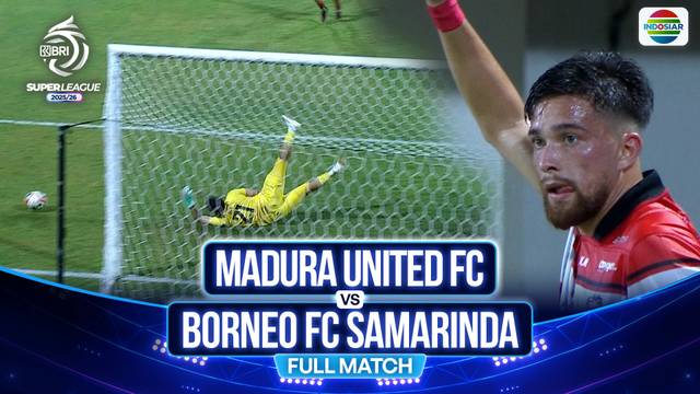 Madura United FC vs Borneo FC Samarinda - Full Match | BRI Super League 2025/26