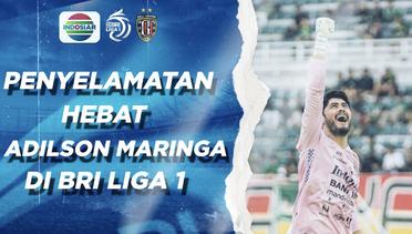 Kiper Terbaik?? Penyelamatan Hebat Adilson Maringa - Bali United di BRI Liga 1 2023/24