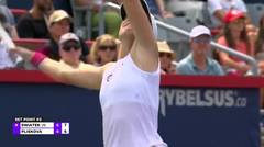 Iga Swiatek vs Karolina Pliskova - Highlights | WTA Omnium Banque Nationale 2023
