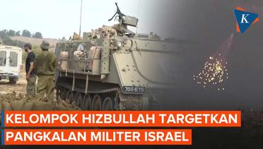 Turun Tangan, Hizbullah Lebanon Targetkan Pangkalan Militer Israel dengan Rudal