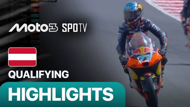 Moto3 Qualifying: MotoGP 2025 Round 13 - Grand Prix of Austria - Highlight | Moto3 2025
