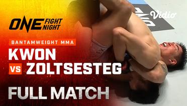 ONE Fight Night 18: Kwon vs Zoltsesteg  - Full Match | ONE Championship