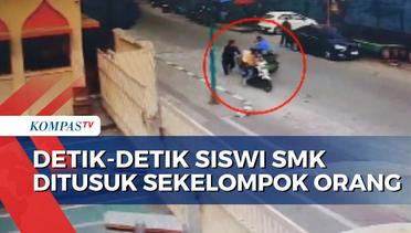 Terekam CCTV, Aksi Sekelompok Anak di Bawah Umur Tusuk Siswi SMK di Padang