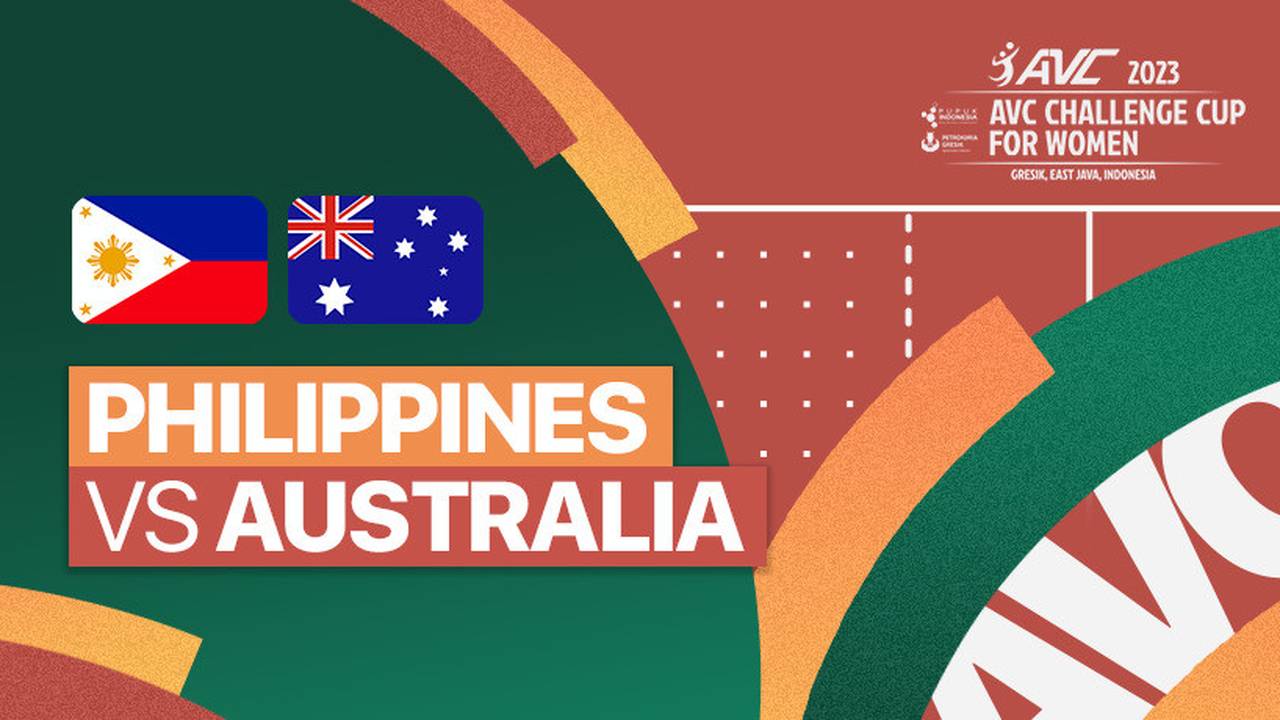 Full Match Philippines Vs Australia Avc Challenge Cup For Women 2023 Vidio 