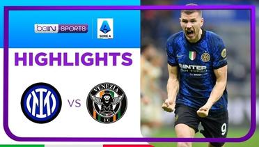 Match Highlights | Inter Milan 2 vs 1 Venezia | Serie A 2021/2022