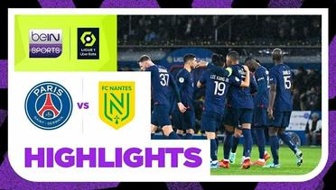 PSG vs Nantes - Highlights | Ligue 1 2023/2024