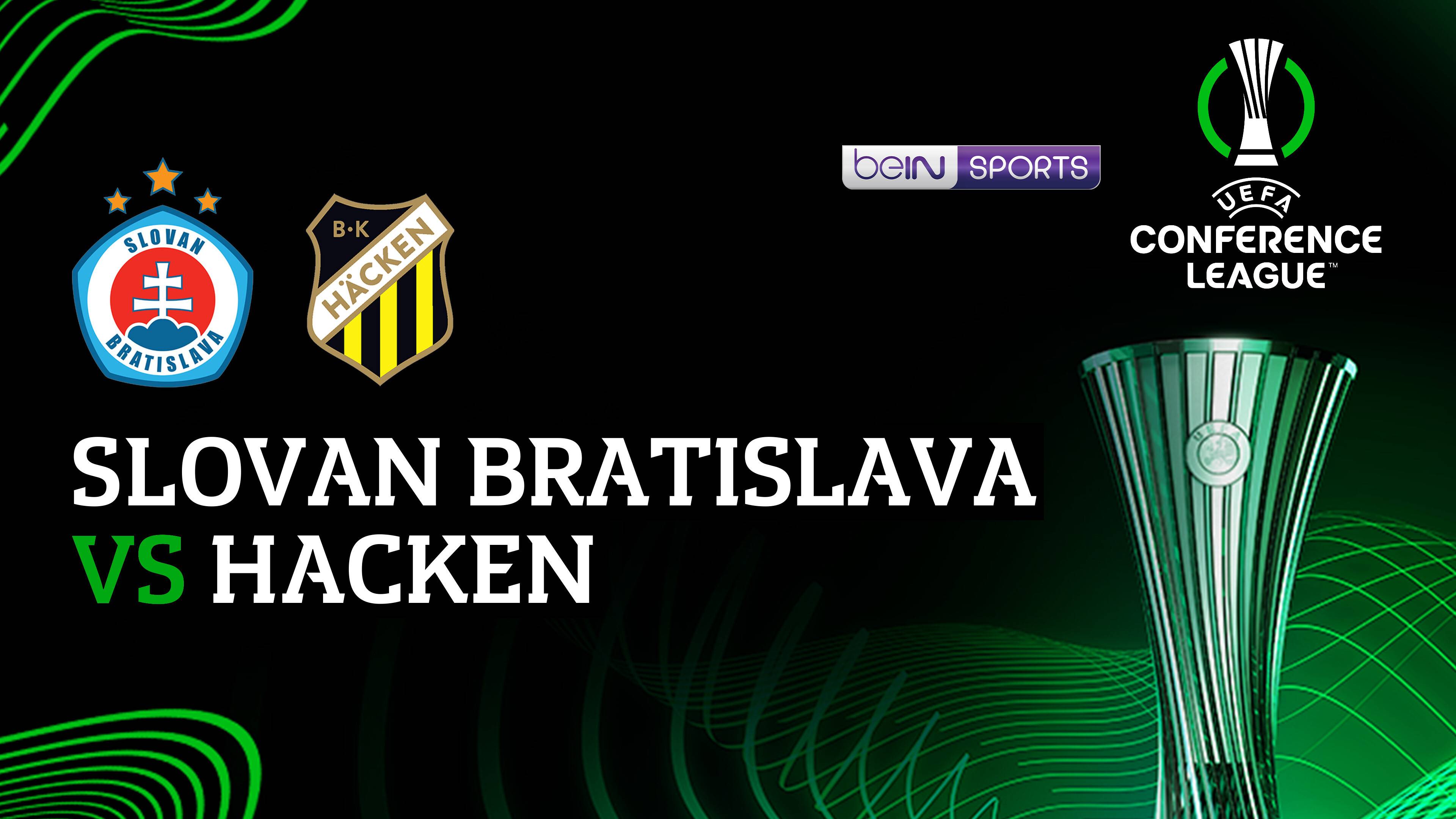 ŠK Slovan Bratislava vs BK Hacken