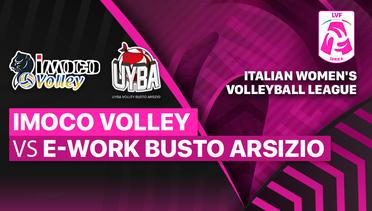 Full Match | Prosecco Doc Imoco Conegliano vs e-work Busto Arsizio | Italian Women's Serie A1 Volleyball 2022/23