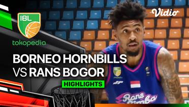 Borneo Hornbills vs RANS Simba Bogor - Highlights | IBL Tokopedia 2024