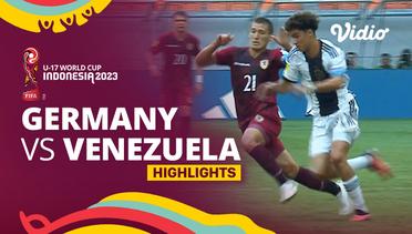Germany vs Venezuela - Highlights | FIFA U-17 World Cup Indonesia 2023