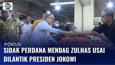 Usai Dilantik Jadi Mendag, Zulkifli Hasan Langsung Sidak Harga di Pasar Cibubur | Fokus