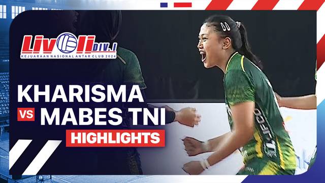 Putri: Kharisma vs Mabes TNI - Babak 8 Besar - Highlights | Livoli Divisi 1 2024