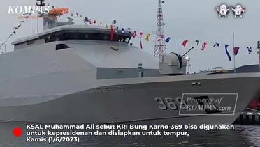 Intip Kecanggihan Kapal Korvet Kepresidenan KRI Bung Karno-369 Buatan Indonesia