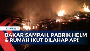 Pabrik Helm dan 3 Rumah di Kalideres Jakarta Ludes Terbakar! Ini Penyebabnya