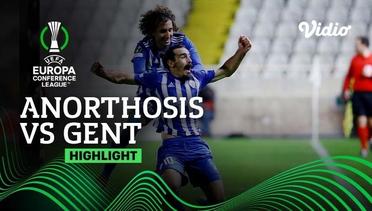 Highlight - Anorthosis vs Gent | UEFA Europa Conference League 2021/2022
