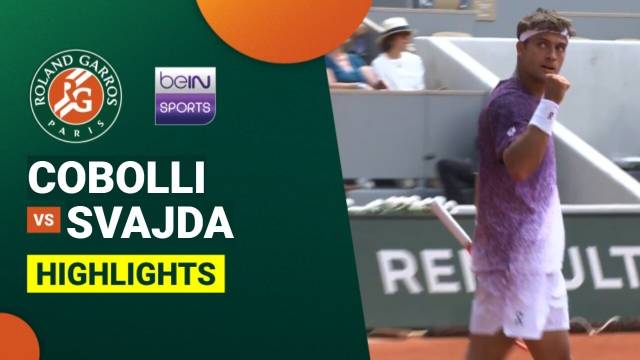 Flavio Cobolli vs Zachary Svajda - Highlight | Roland Garros 2026