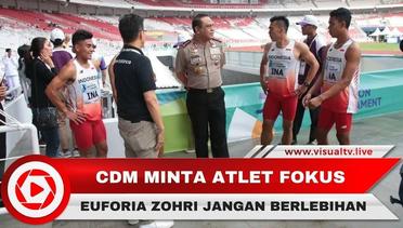 CDM Ingin Atlet Fokus ke Asian Games 2018, Euforia untuk Zohri Jangan Berlebihan