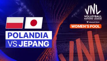 Polandia vs Jepang - Full Match | Women's Volleyball Nations League 2024