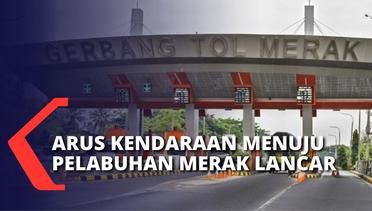 Sempat Membeludak, Kondisi Lalu Lintas di Exit Tol Tangerang Merak Menurun Drastis!