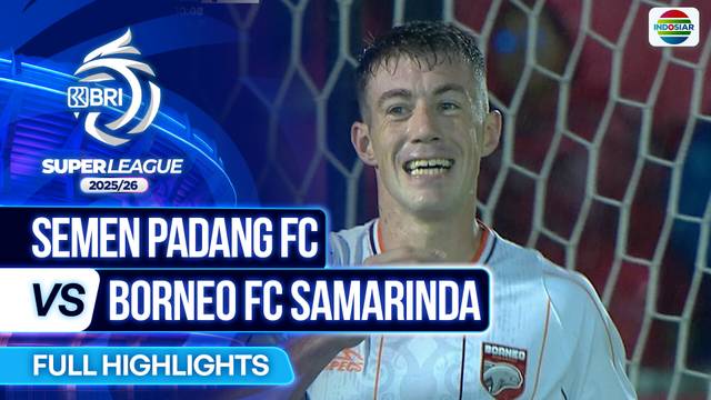 Semen Padang  FC VS Borneo FC Samarinda - Full Highlights | BRI Super League 2025/26