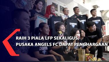 Raih 3 Piala LFP Sekaligus, Pusaka Angels FC Dapat Penghargaan