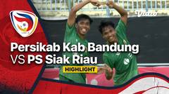 Highlight - Persikab Kab Bandung vs PS Siak Riau | Liga 3 Nasional 2021/22