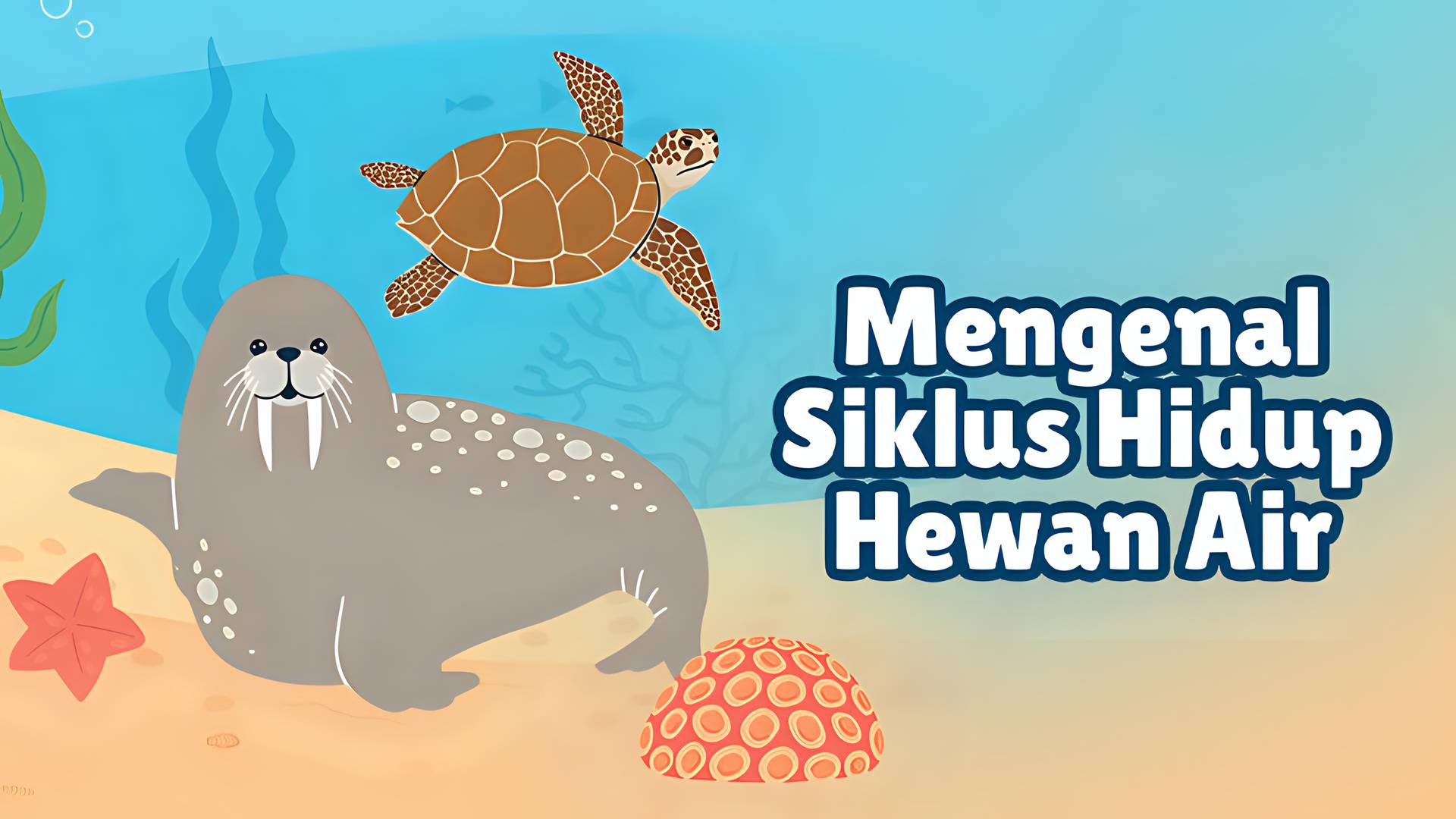 Auriga Land - Mengenal Siklus Hidup Hewan Air
