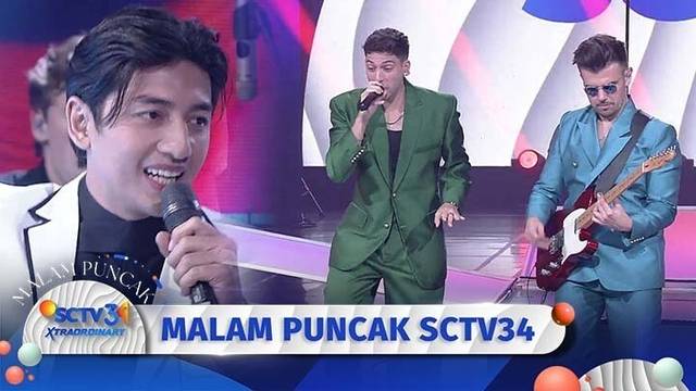Keren! Harris Vriza NgeRap Bareng Crash Adams | Malam Puncak HUT SCTV 34 Xtraordinary