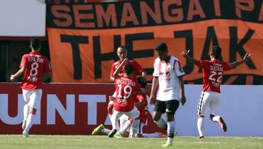 Selebrasi Unik Tiga Gol Bali United