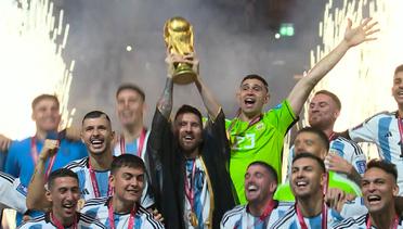 JUARA!! Argentina Akhirnya Angkat Trofi Piala Dunia Setelah 36 Tahun | FIFA World Cup Qatar 2022