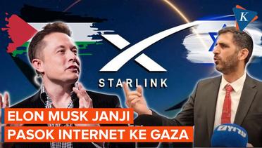 Janji Elon Musk Pasok Internet ke Gaza Tuai Kecaman Israel