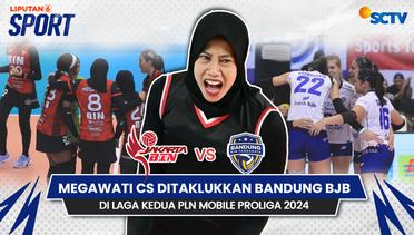 Megawati Cs Ditaklukkan Bandung BJB di Laga Kedua PLN Mobile Proliga 2024 | Liputan 6 Sport