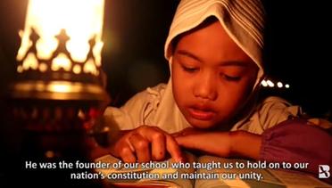 By Oil-Lamp Light, Indonesian Children Recite Quran During Ramadan