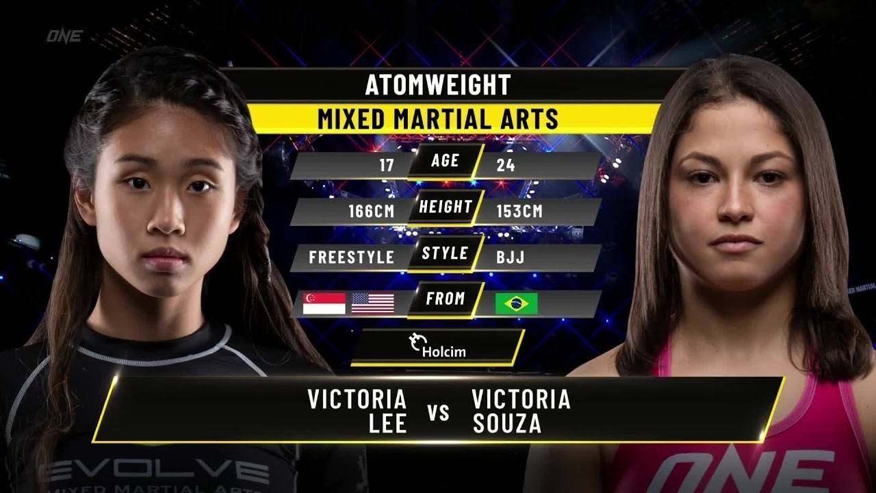 Victoria Lee MMA. Victoria Souza MMA. Victoria Lee one FC.