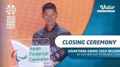 Asian Para Games 2018 Berakhir, Ketua Inapgoc Mengaku Lega